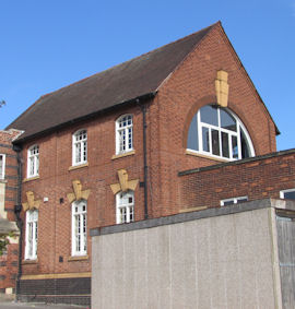 Grammar School laboratory in Tamworth
